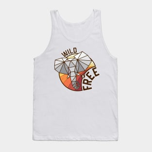 Wild and Free Elephant Tank Top